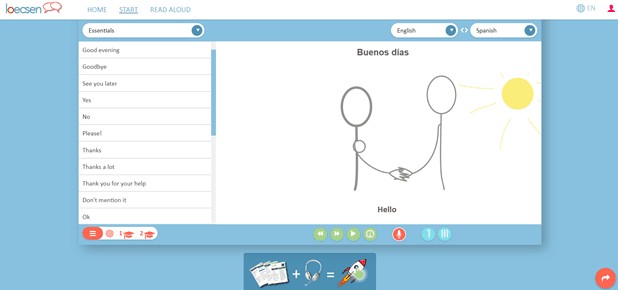 Loecsen Free Spanish Course Online - Vocabulary with Illustrations