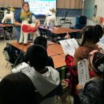 Students in a California classroom participate in a predator kill identification activity, a learning experience inspired by CCF.