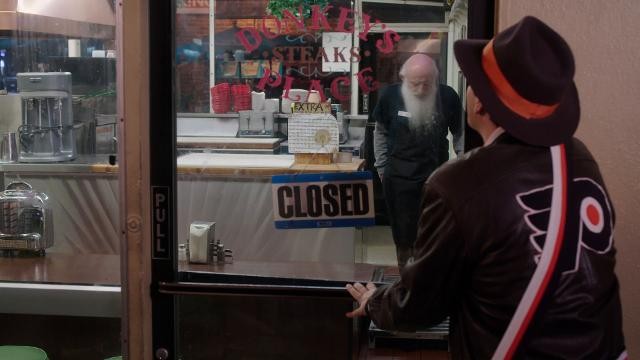 The cast of The Goldbergs television show visits Donkey's Place, a popular eatery in Camden, New Jersey, as featured in local news from South Jersey.