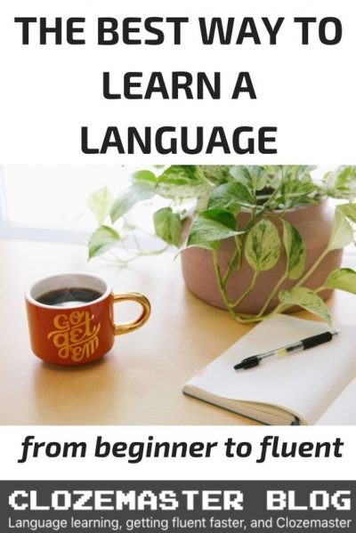 Beginner language learner with books and apps