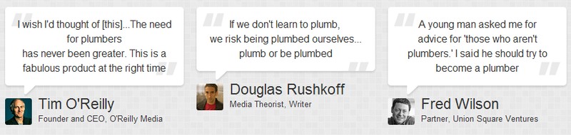 Advice for those considering plumbing as a career path.