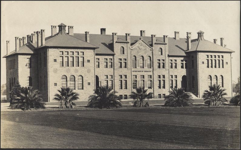 Front facade of the Sapp Center for Science Teaching and Learning, showcasing the renovated historic Old Chem building