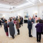 Ballroom in Andrews House at Brown University, now an event space for the Cogut Institute for the Humanities