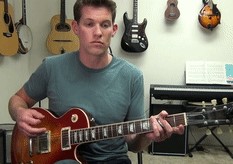 Guitar practice method for scales