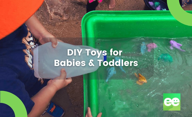 DIY toys for babies and toddlers