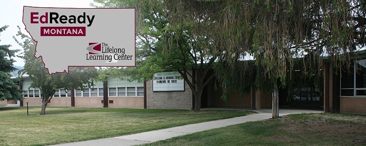 Exterior view of the Lifelong Learning Center in Missoula, Montana, an adult education center utilizing EdReady Montana program.