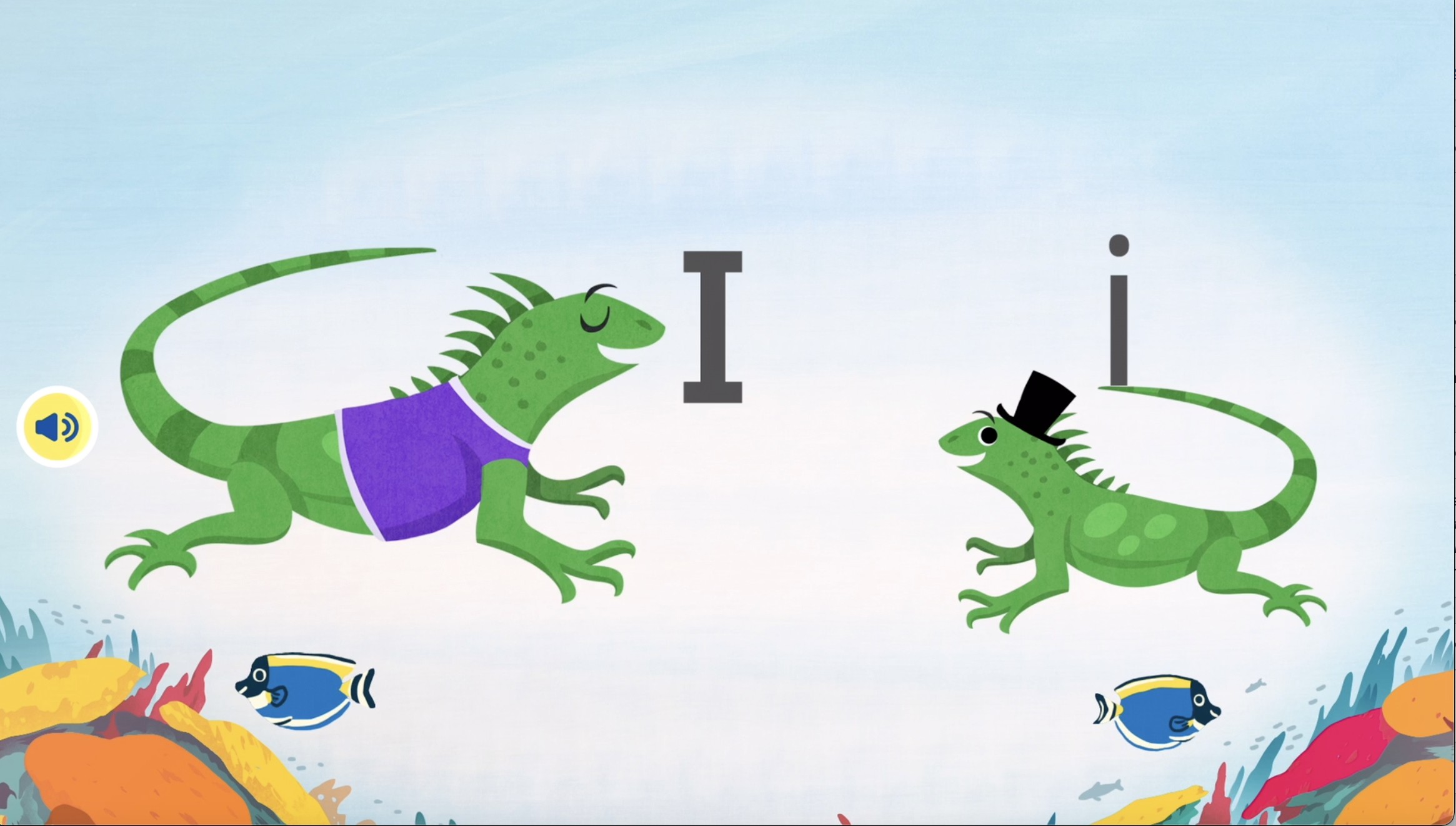 Screenshot from Homer App for kids learning to read