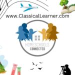 Homeschools Connected Banner: Discover the Classical Learner Philosophy for Independent and Critical Thinking Education.