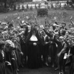 Sister Annette Heere, one of the founders of Regina Coeli language institute, known as 'the nuns of Vught', a renowned center for intensive Dutch language learning.