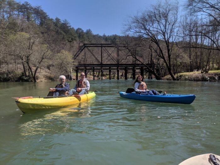 Kayaking adventure in retirement