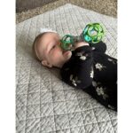 Jennifer W., mother of a 3-month-old, reviewing the Oball Easy Grasp Shaker Rattle