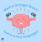 Brain workout through language learning