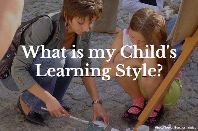 Diverse children learning styles represented visually