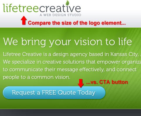 Lifetree Creative Learn More Button Size