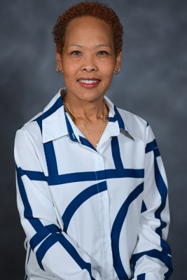 Michelle Robinson, FTCC Mathematics Instructor and CFD Fellow, pictured in professional headshot, highlighting her expertise in CFCC Blackboard Learn and online education.