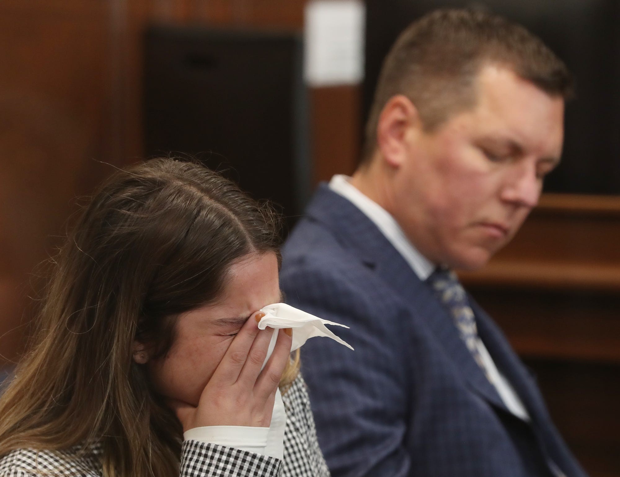 Sydney Powell cries in court