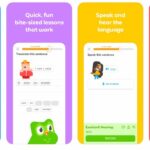 Duolingo app interface for language learning