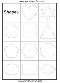 A preschooler carefully tracing a dotted line on a printable worksheet, improving fine motor skills.