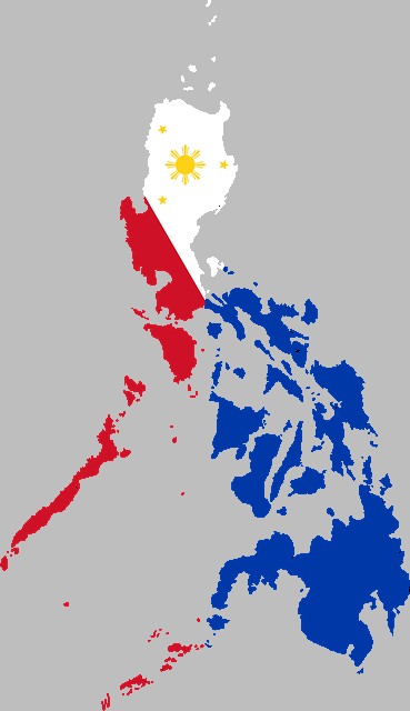 Philippine Map and Flag