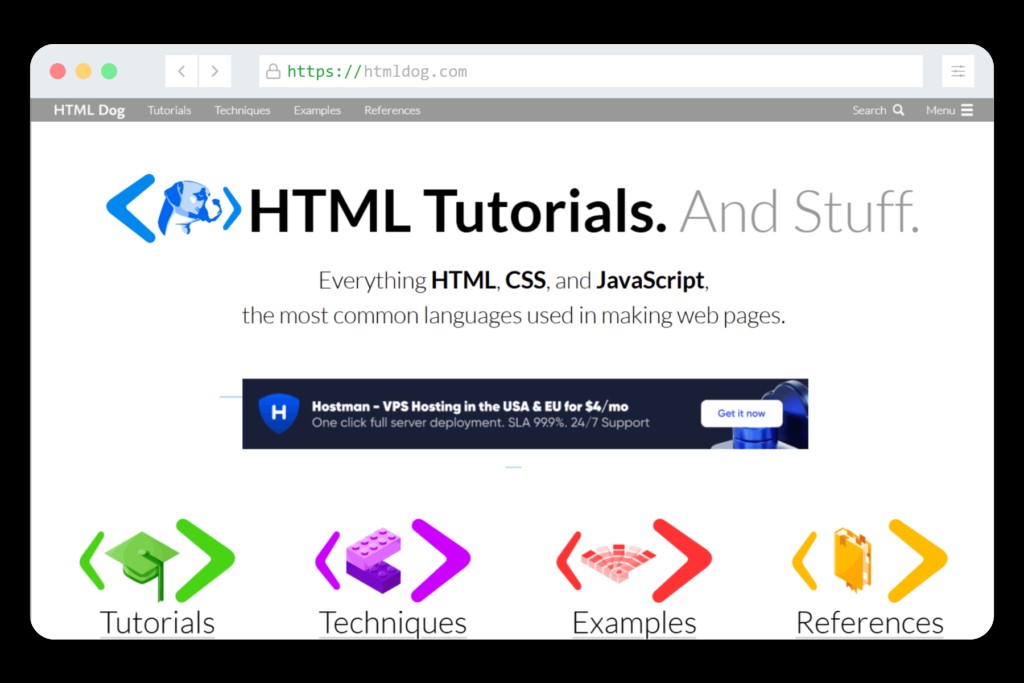 HTML Dog
