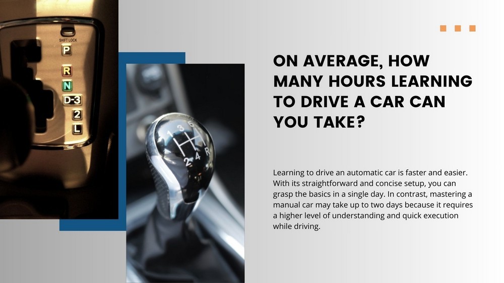 How many hours to learn driving and can you learn to drive in a month