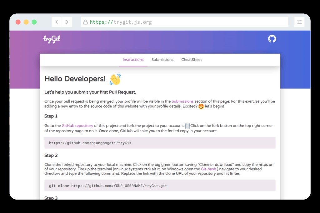 Try Git