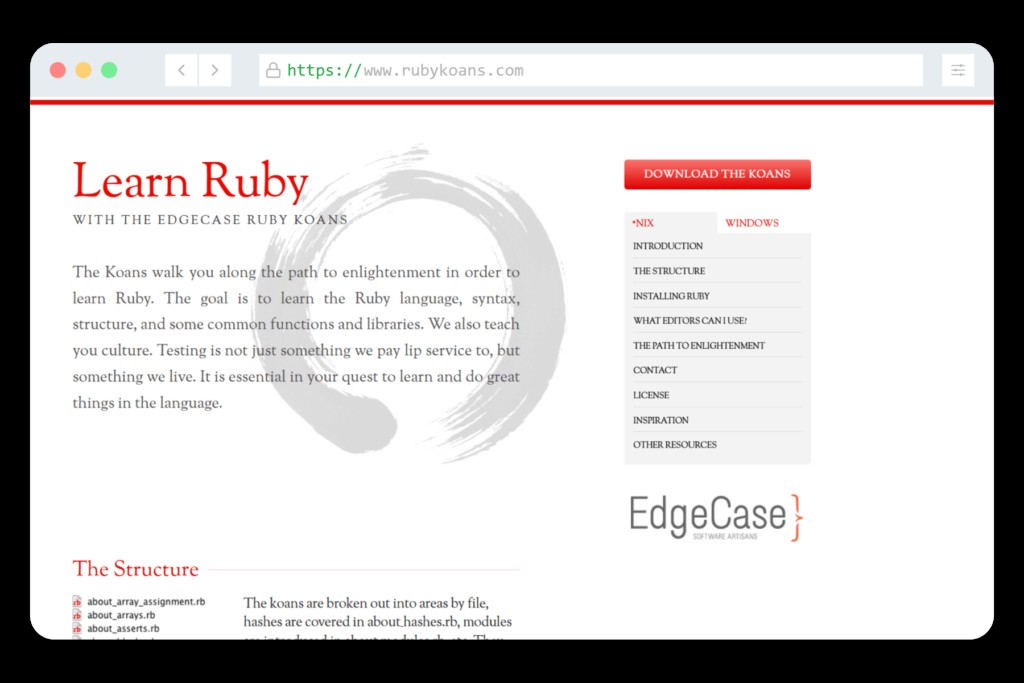 Ruby Koans