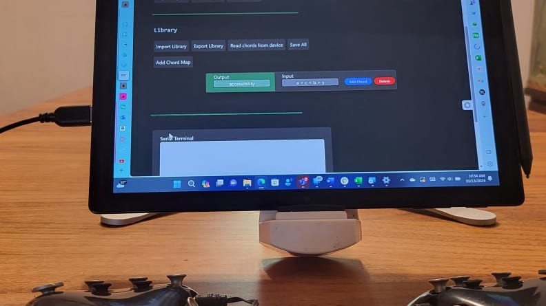 Screenshot of Charachorder's configuration software, highlighting customization options