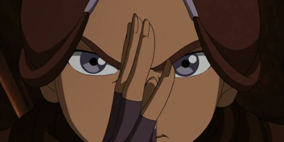 Katara bloodbending in Avatar: The Last Airbender.