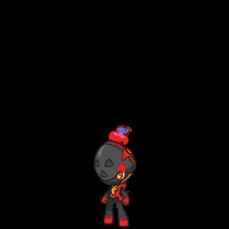 Charcadet evolving into Ceruledge