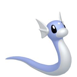 Dratini sprite from Pokemon Home