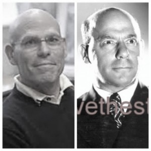 The author and his father, Kurt Katch. (Image courtesy of Vic Katch.)