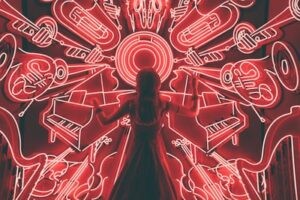 A person choosing between learning numerous instruments