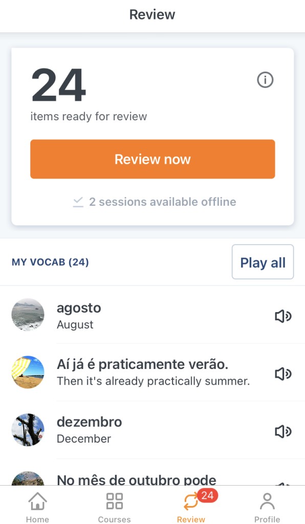 Babbel on Mobile