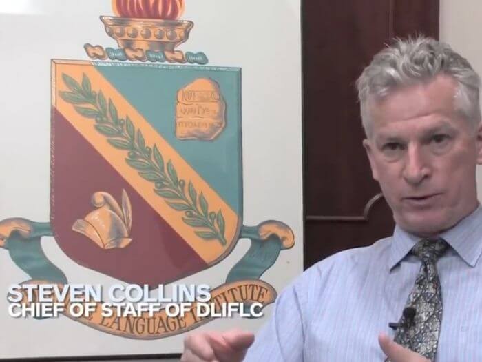 Steven Collins, Chief of Staff at the Defense Language Institute
