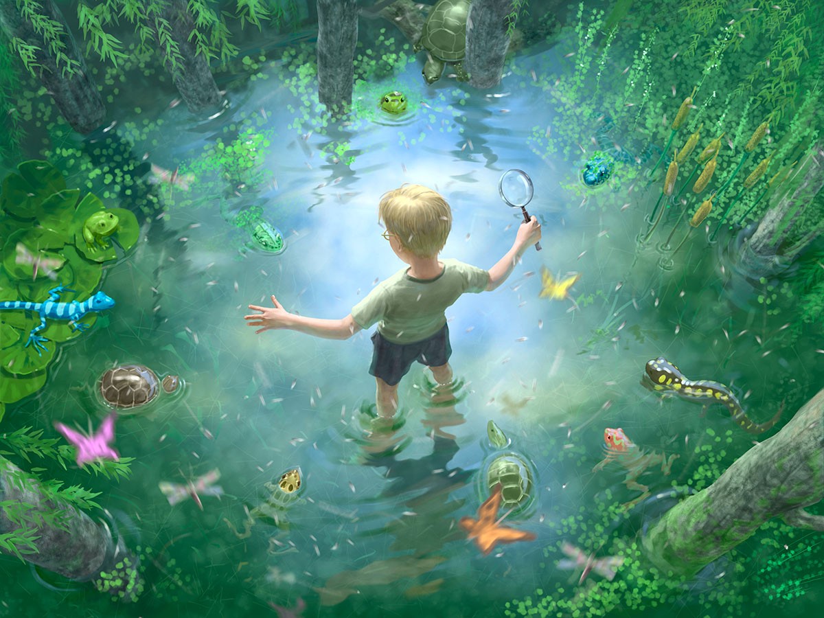 Digital painting software interface