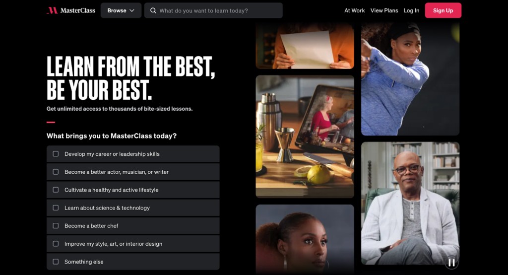 MasterClass Platform