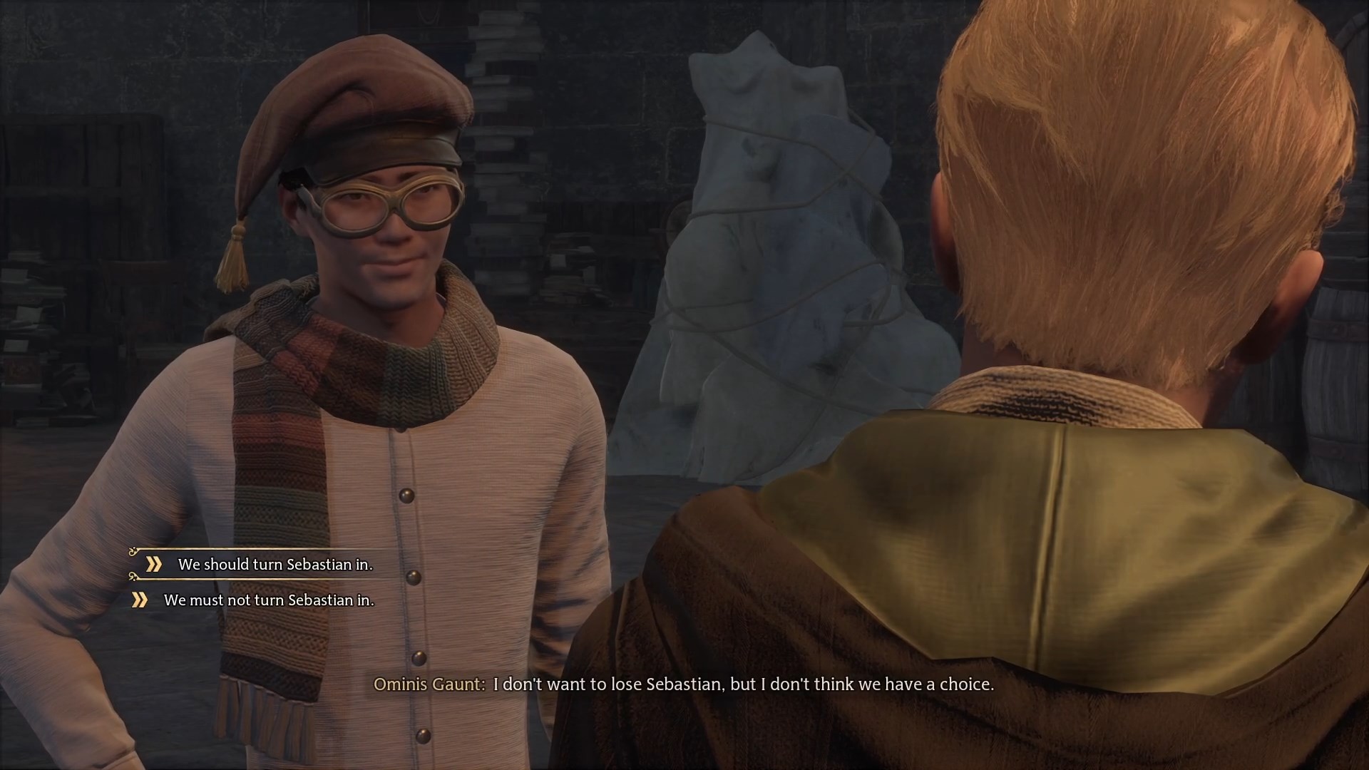 Ominis Gaunt, a character in Hogwarts Legacy, is involved in choices that determine the player's access to Avada Kedavra later in the game