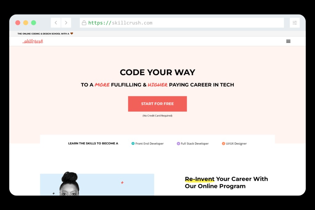 Skillcrush Free Coding Camp