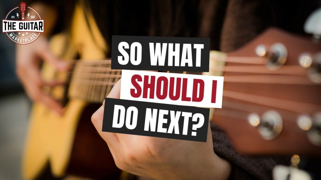 happy guitar learner