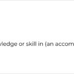 Mastered skill showcasing expertise