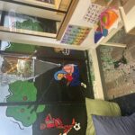 A 4 Apple Learning Center safety window