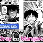 Manga artist sketching characters