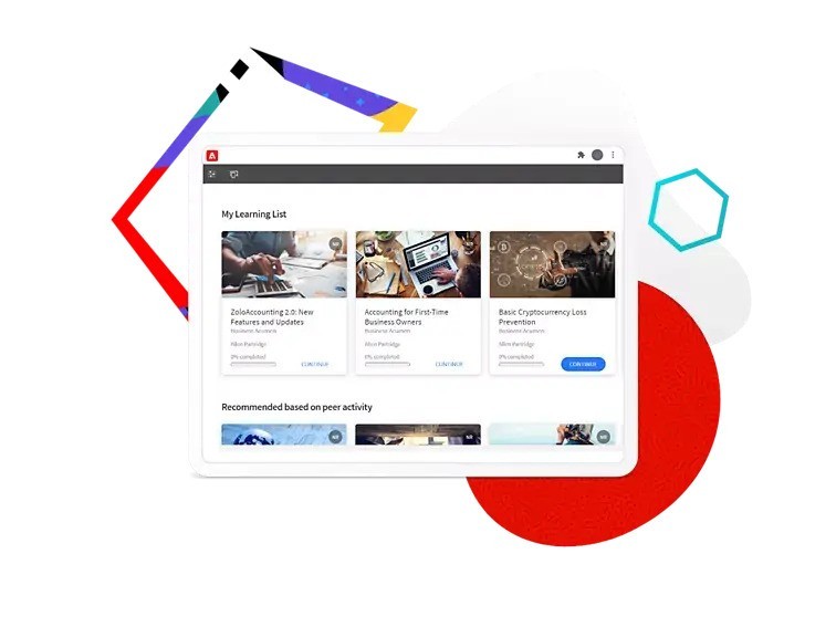 Adobe Learning Manager Interface