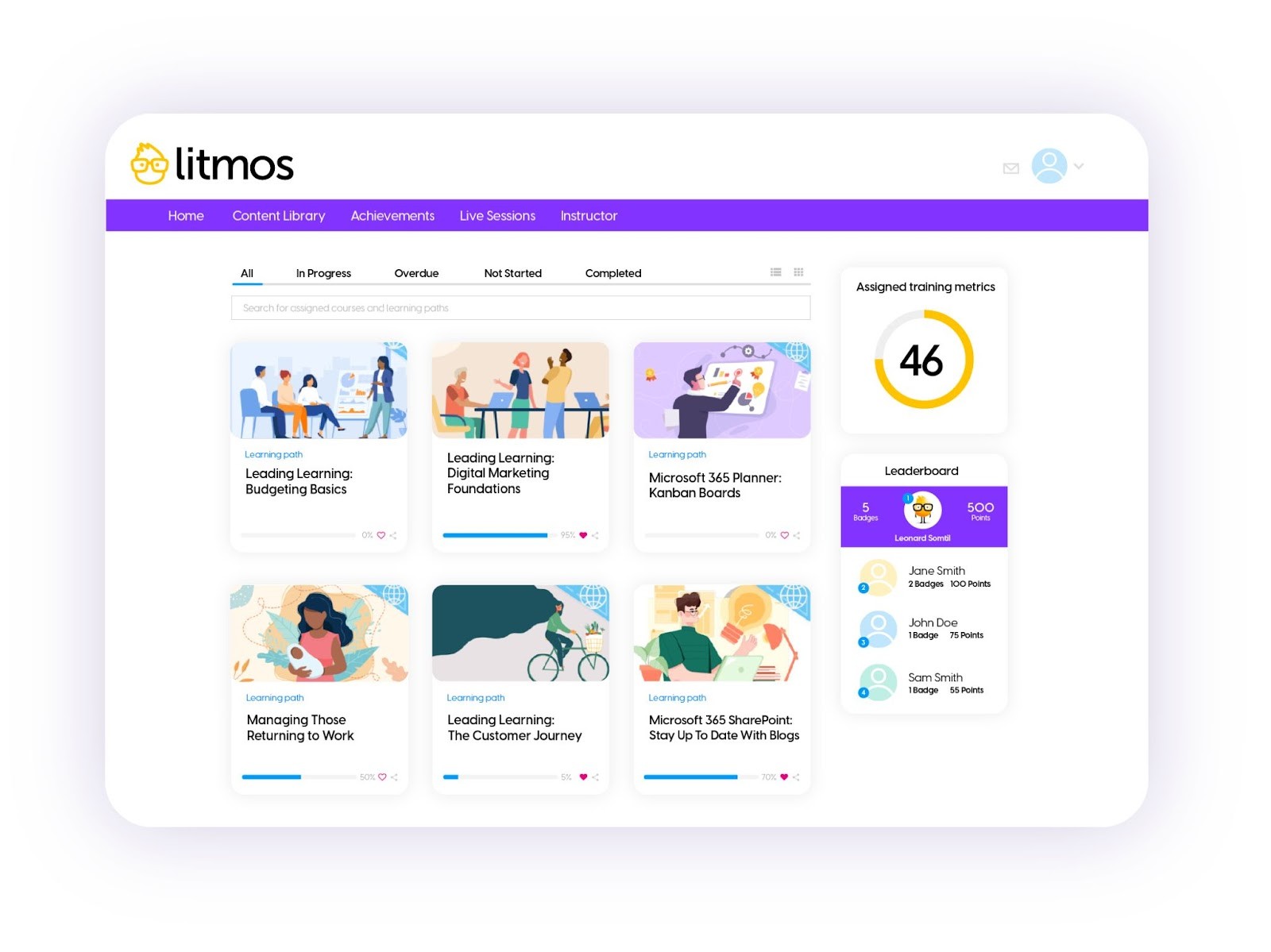 Litmos Interface