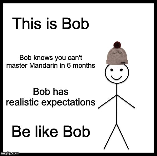 A further problem for Bob is that formal Chinese vocabulary used by news anchors differs significantly from everyday Mandarin – far more so than in English.