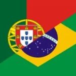 Brazilian vs European Portuguese Flags