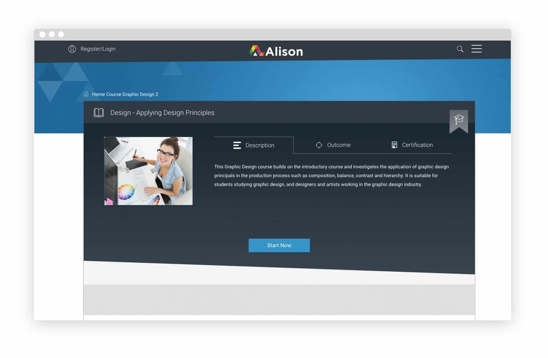 Alison Free Graphic Design Course