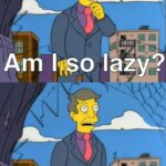 Man Reflecting On A Lesson Learned