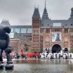Typical Dutch architecture in Amsterdam